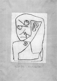 "nu gælder det om at holde ud!" - af Paul Klee